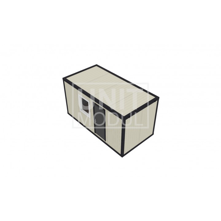 (СП-05) Бытовка металлическая (блок-контейнер) из сэндвич-панелей 5м недорого