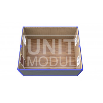 (ПЗ-10) Модульный штаб из 2-х бытовок (блок-контейнеров)
